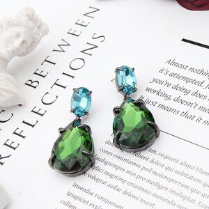 Alexis Bittar Large Gemstone Stud Earrings